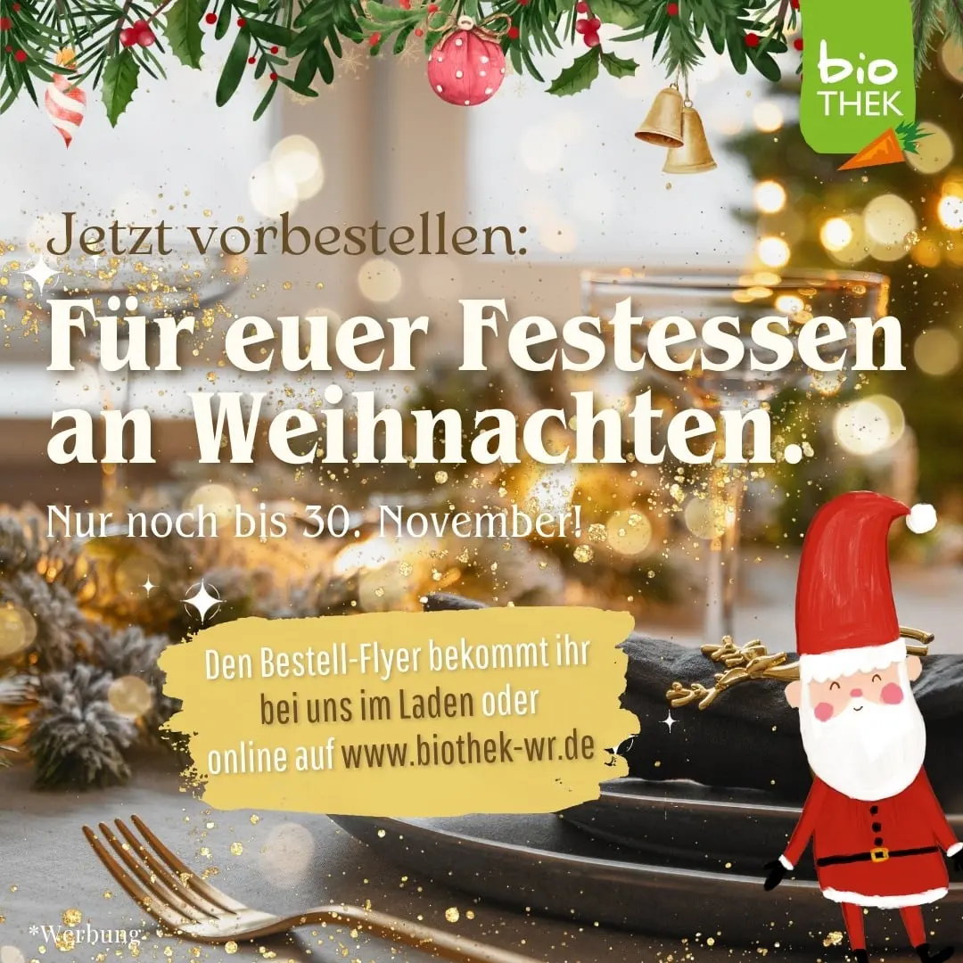 Feines für die Festtage - Vorbestellung für Weihnachten